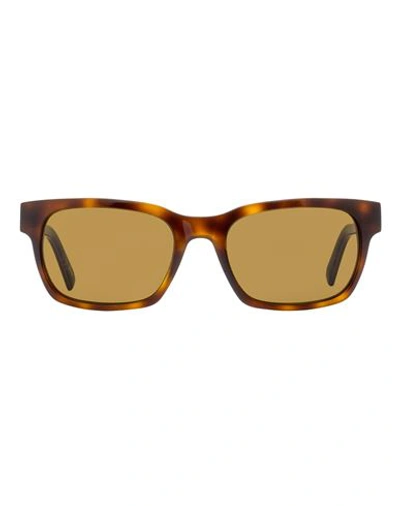 Shop Zegna Xxx Ez0142 Sunglasses Man Sunglasses Brown Size 55 Acetate
