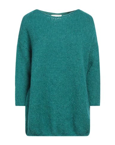 Shop American Vintage Woman Sweater Green Size Xs/s Polyacrylic, Alpaca Wool, Merino Wool, Polyamide