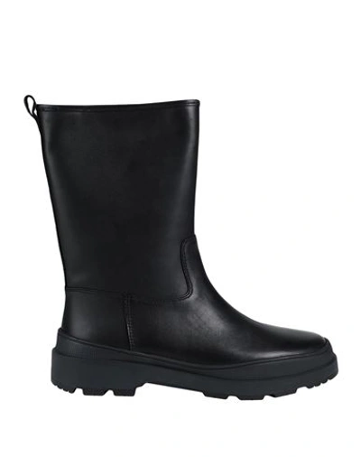 Camper Woman Ankle Boots Black Size 8 Soft Leather In Black