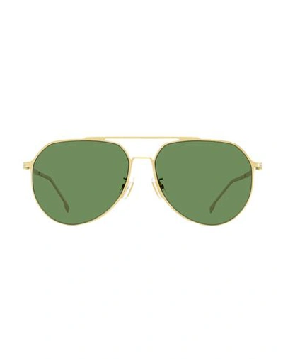 Shop Hugo Boss Boss  Pilot B1404fsk Sunglasses Man Sunglasses Gold Size 61 Metal