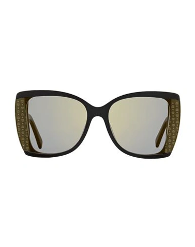 Shop Mcm Butterfly 710s Sunglasses Woman Sunglasses Black Size 61 Acetate
