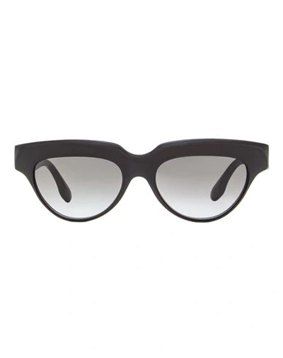 Shop Victoria Beckham Cateye Vb602s Sunglasses Woman Sunglasses Black Size 53 Acetate