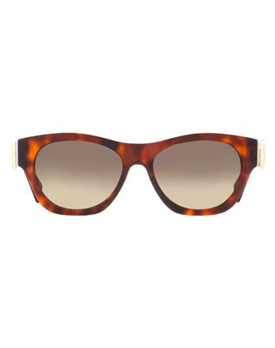 Shop Lanvin Mother & Child Lnv604s Sunglasses Woman Sunglasses Brown Size 55 Acetate