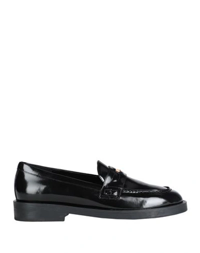 Shop Bianca Di Woman Loafers Black Size 8 Soft Leather