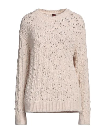 Shop Stefanel Woman Sweater Beige Size M Wool, Acrylic, Elastane