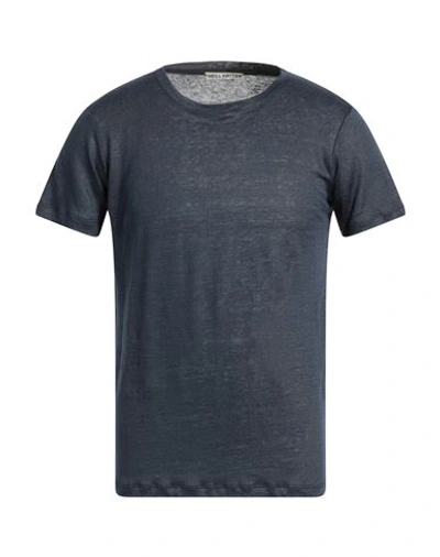 Shop Neill Katter Man T-shirt Slate Blue Size S Linen