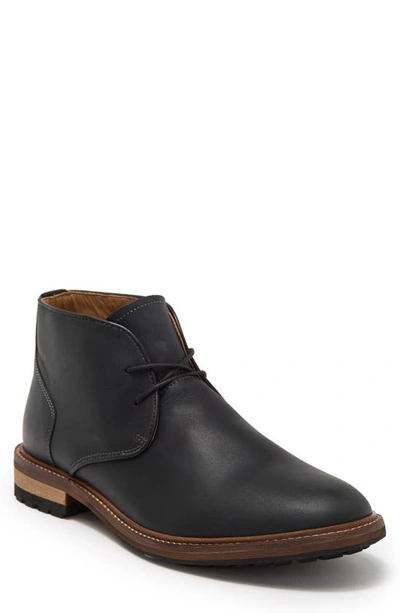 Shop Warfield & Grand Anchor Leather Chukka Boot In Black