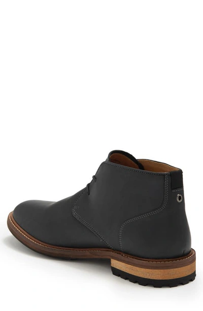 Warfield & Grand Anchor Leather Chukka Boot In Black
