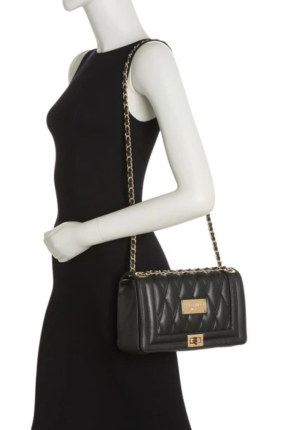 Shop Valentino By Mario Valentino Alice Quilted Crossbody Bag In Black