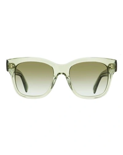 Shop Oliver Peoples Melery Oversized Ov5442s Sunglasses Sunglasses Green Size 54 Acetate