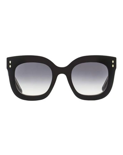 Shop Isabel Marant Steffy Im0002ns Sunglasses Woman Sunglasses Black Size 52 Acetate