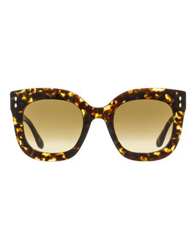 Shop Isabel Marant Steffy Im0002ns Sunglasses Woman Sunglasses Brown Size 52 Acetate