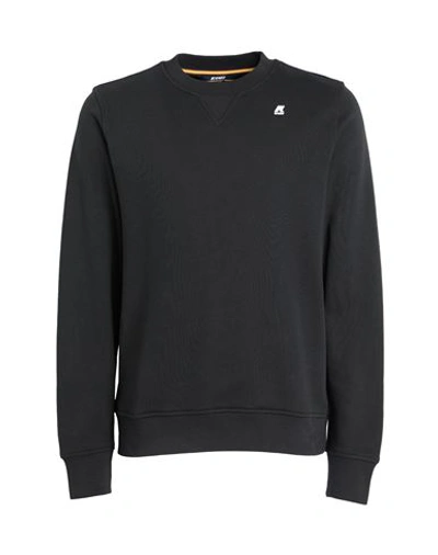 Shop K-way Baptiste Man Sweatshirt Black Size S Cotton