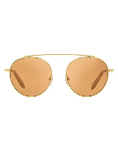 Shop Victoria Beckham Oval Vbs137 Sunglasses Woman Sunglasses Brown Size 54 Metal, Aceta