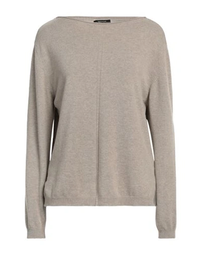 Bellwood Woman Sweater Taupe Size S Wool, Viscose, Cashmere, Polyamide In Grey