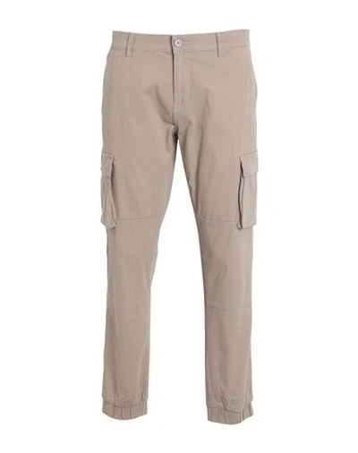 Shop Only & Sons Man Pants Sand Size 33w-32l Cotton, Elastane In Beige