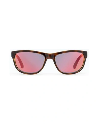 Shop Puma Pu0011s Foundation V2 Sunglasses Sunglasses Brown Size 58 Plastic