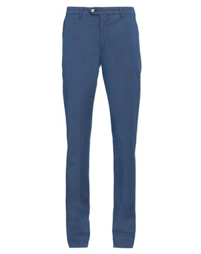 Shop Betwoin Man Pants Navy Blue Size 30 Cotton, Polyester, Elastane