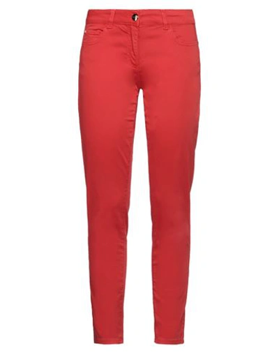 Nenette Pants In Tomato Red