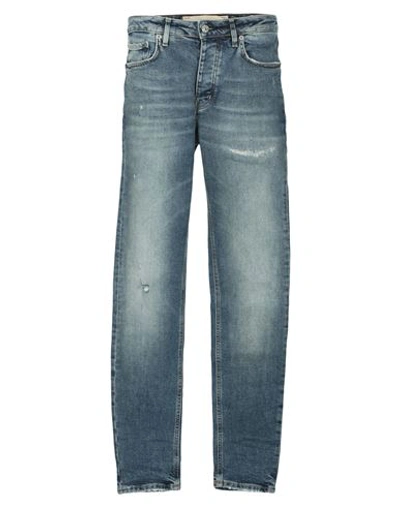 Shop Haikure Man Jeans Blue Size 33 Cotton, Elastane