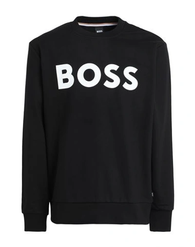 Shop Hugo Boss Boss Man Sweatshirt Black Size Xl Cotton