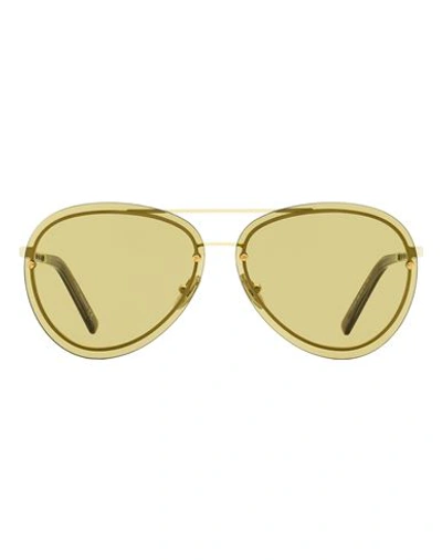 Shop Tod's Aviator To0248 Sunglasses Woman Sunglasses Black Size 63 Metal, Plastic