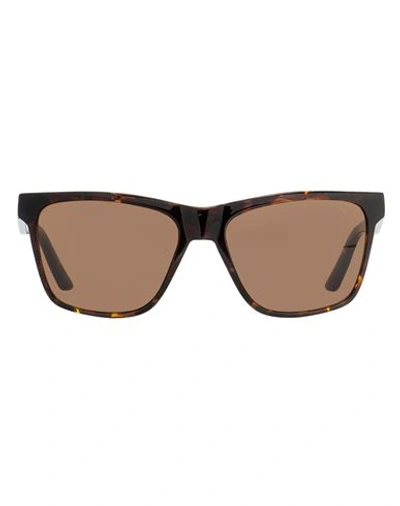 Shop Puma Pu0168s Hampton Sunglasses Sunglasses Brown Size 57 Plastic