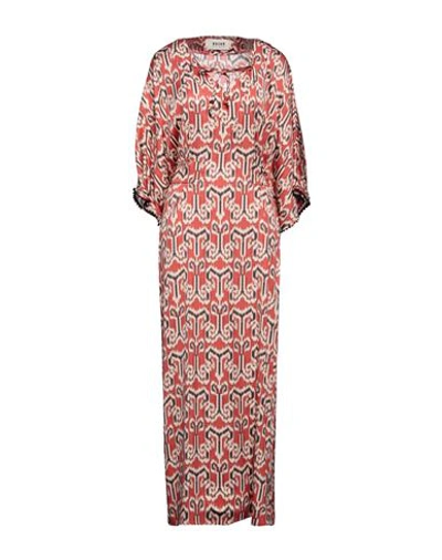 Shop Bazar Deluxe Woman Maxi Dress Red Size 6 Viscose, Elastane