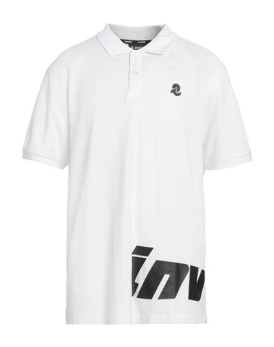 Shop Invicta Man Polo Shirt White Size Xxl Cotton
