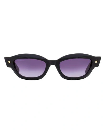 Shop Dsquared2 Ava Dq0335 Sunglasses Woman Sunglasses Black Size 53 Acetate