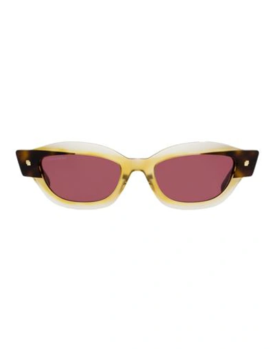 Shop Dsquared2 Ava Dq0335 Sunglasses Woman Sunglasses Brown Size 53 Acetate