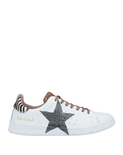 Nira Rubens Woman Sneakers White Size 7 Soft Leather In White