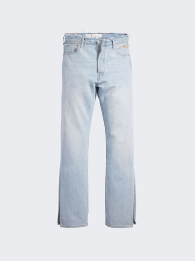 Shop Erl X Levi's Unisex 501 Jeans In Blue