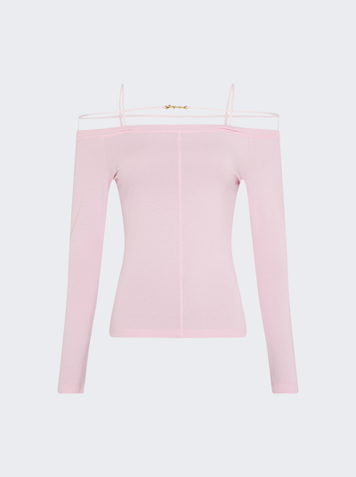 Shop Jacquemus Le T-shirt Sierra In Pink