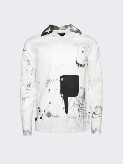 Shop Enfants Riches Deprimes Untitled 77 Lake Geneva Shirt In White