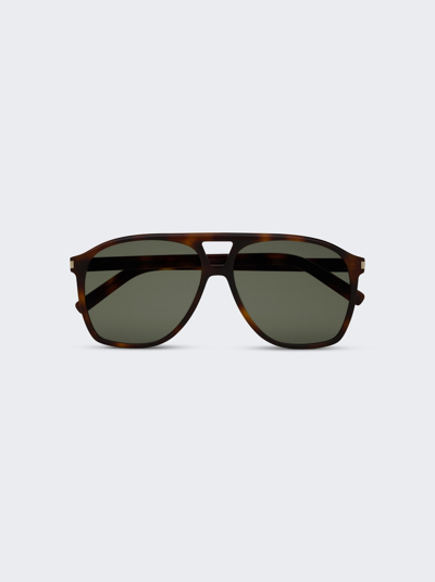 Shop Saint Laurent Aviator Sunglasses