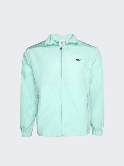 Shop Adidas Originals X Wales Bonner Nylon Andorak Jacket In Clear Mint