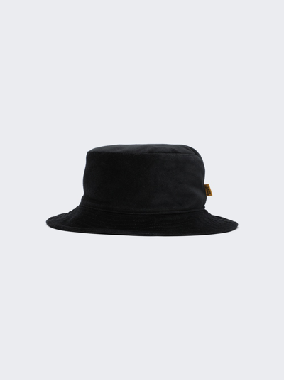 Shop Gallery Dept. Rodman Velvet Bucket Hat In Black