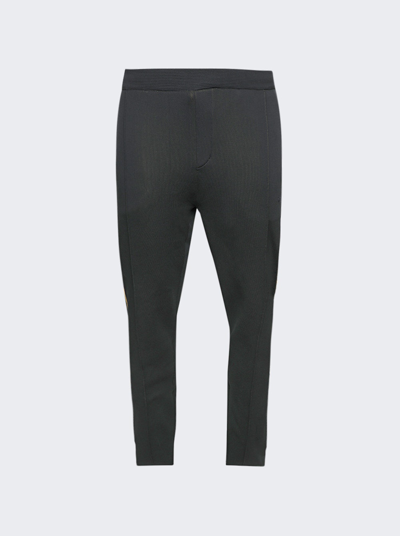 Shop Adidas Originals X Wales Bonner Knit Track Pants In Black