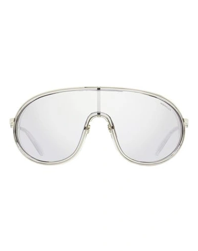 Shop Moncler Vangarde Ml0222 Sunglasses Sunglasses Grey Size 99 Metal, Acetate