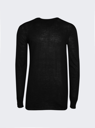 Shop Rick Owens Oversized Sweater In Black