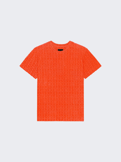 Shop Givenchy Classic Fit Tee In Bright Orange