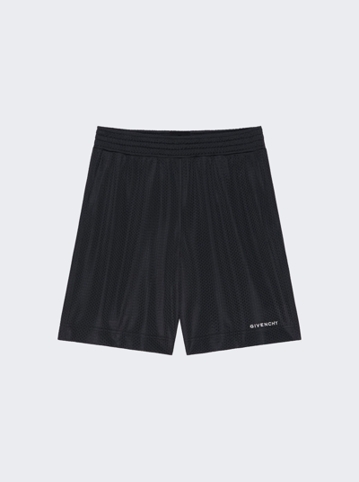 Shop Givenchy Bermuda Board Shorts In Black