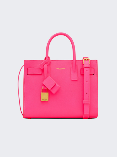 Shop Saint Laurent Sac De Jour Nano Bag In Pink
