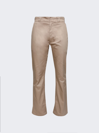 Shop Gallery Dept. Chino Flares In Khaki
