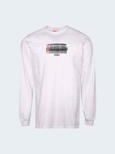 Shop 032c Low Long Sleeve Tee In White