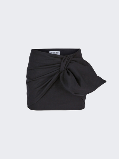 Shop Attico Daiki Skirt In Black