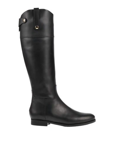 Shop Bruglia Woman Boot Black Size 7 Calfskin
