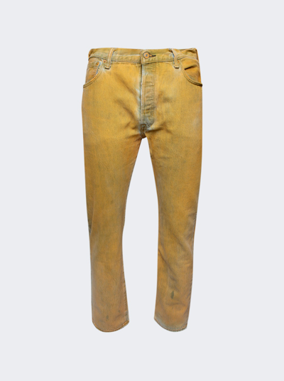 Shop Notsonormal High Jean In Yellow