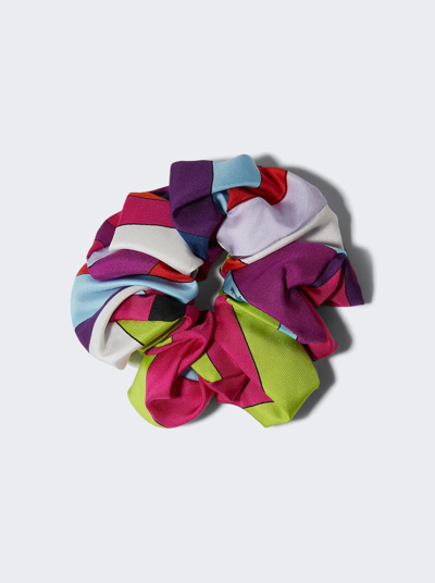 Shop Pucci Scrunchie In Multicolor